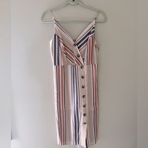 Cotton striped sundress